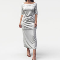 American Samoa White Sunday Puletasi Polynesian Pattern With Tropical Flowers
