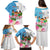 Fiji Day Family Matching Puletasi Dress and Hawaiian Shirt Tanoa Hibiscus Fijian Tapa Masi Pattern LT05 - Polynesian Pride