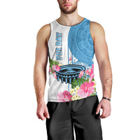 Personalized Fiji Day Men Tank Top Tanoa Hibiscus Fijian Tapa Masi Pattern LT05 - Polynesian Pride