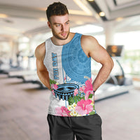 Personalized Fiji Day Men Tank Top Tanoa Hibiscus Fijian Tapa Masi Pattern LT05 - Polynesian Pride