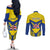 personalized-niue-constitution-day-couples-matching-off-the-shoulder-long-sleeve-dress-and-long-sleeve-button-shirts-coat-of-arms-niuean-hiapo-pattern