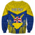 personalized-niue-constitution-day-sweatshirt-coat-of-arms-niuean-hiapo-pattern