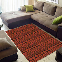 Polynesian Princess Inspired Tapa Pattern Area Rug LT05 - Polynesian Pride