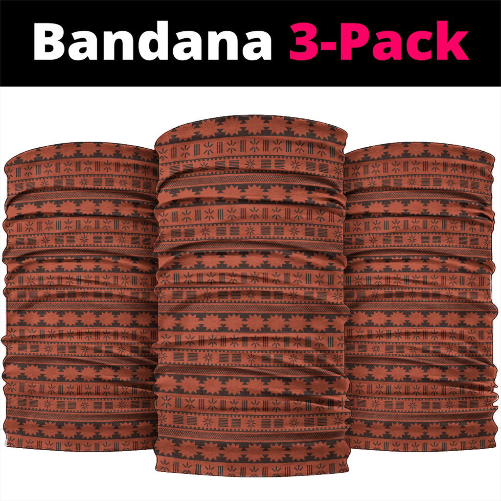 Polynesian Princess Inspired Tapa Pattern Neck Gaiter