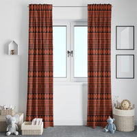 Polynesian Princess Inspired Tapa Pattern Window Curtain LT05 - Polynesian Pride