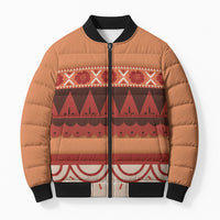 Polynesian Princess Inspired Cosplay Costume Bomber Puffer Jacket LT05 Unisex Multicolor - Polynesian Pride