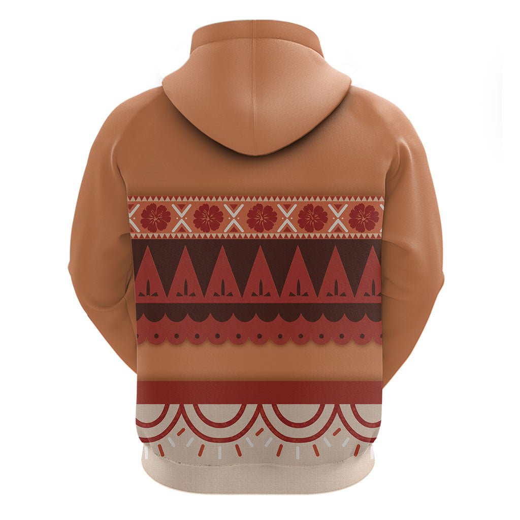 Polynesian Princess Inspired Cosplay Costume Hoodie LT05 - Polynesian Pride