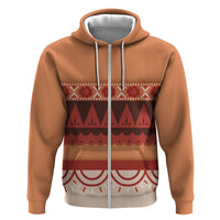 Polynesian Princess Inspired Cosplay Costume Hoodie LT05 Zip Hoodie Multicolor - Polynesian Pride