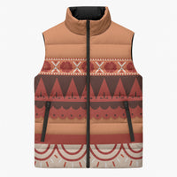 Polynesian Princess Inspired Cosplay Costume Sleeveless Puffer Jacket LT05 Unisex Multicolor - Polynesian Pride