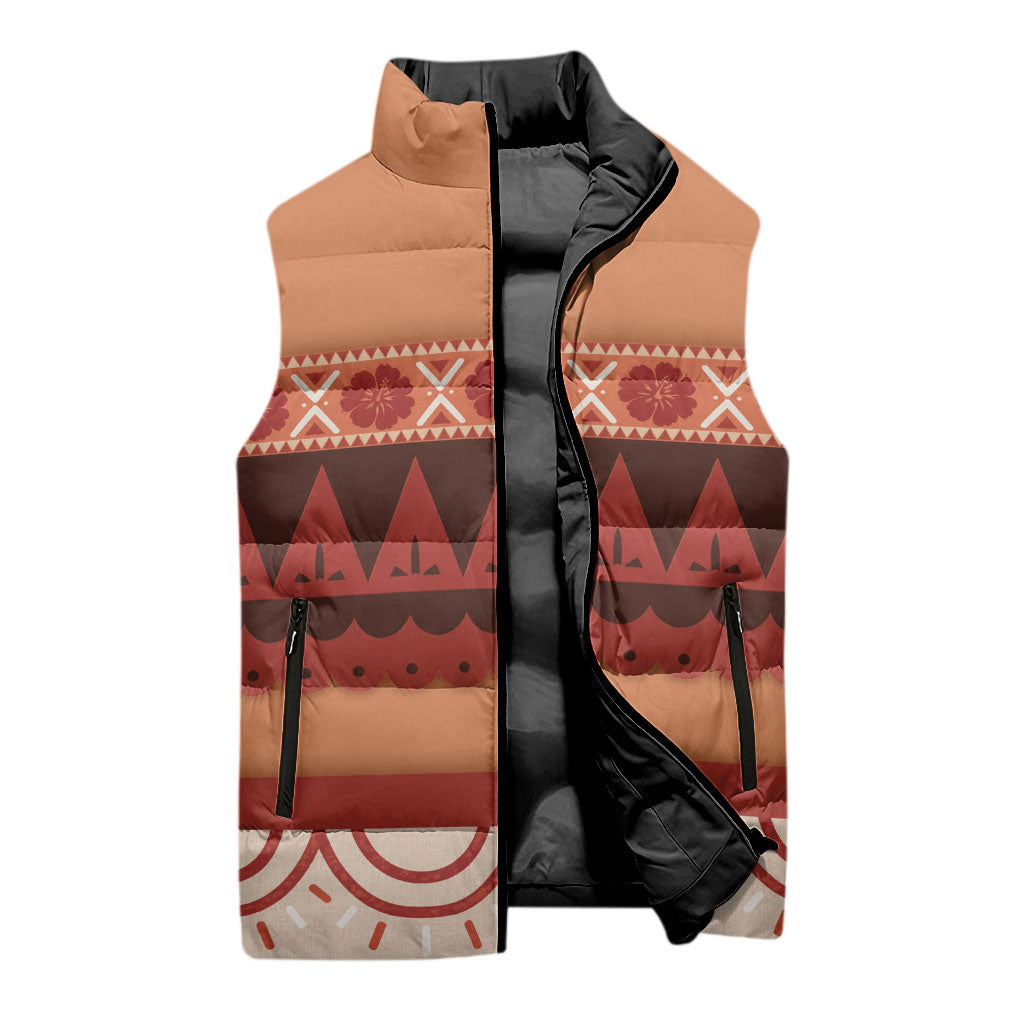 Polynesian Princess Inspired Cosplay Costume Sleeveless Puffer Jacket LT05 - Polynesian Pride