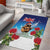 New Zealand Kiwi Christmas Area Rug Xmas Vibe