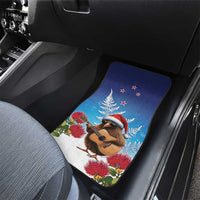 New Zealand Kiwi Christmas Car Mats Xmas Vibe LT05 - Polynesian Pride