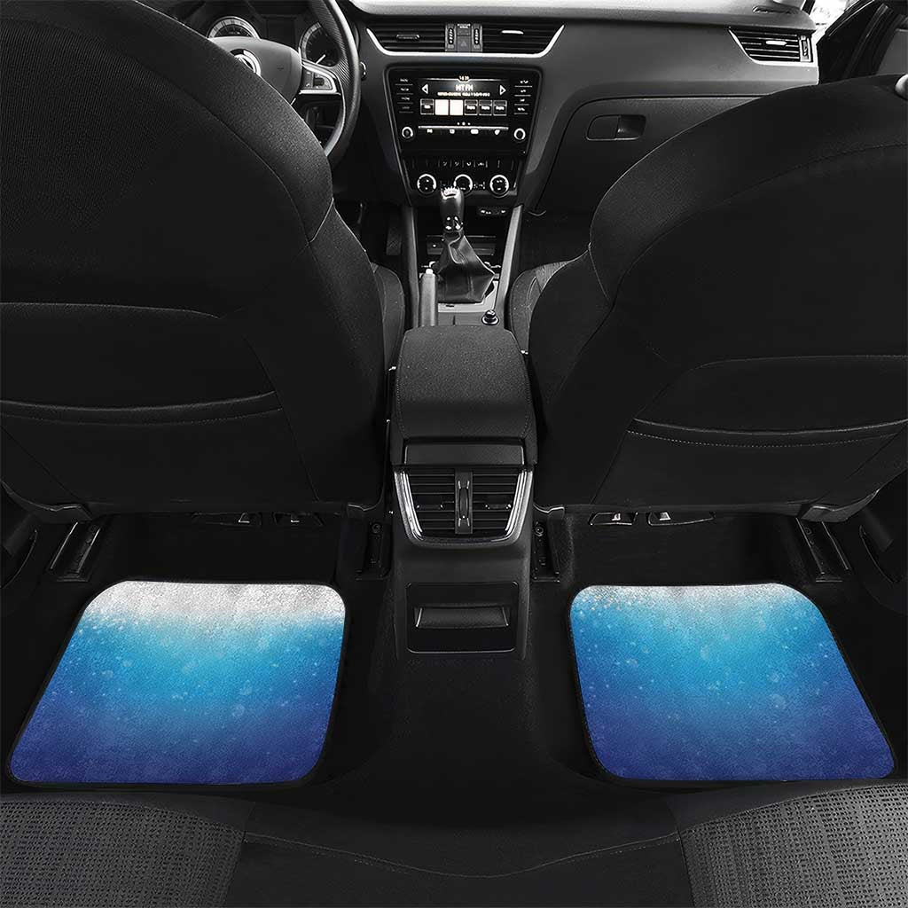 New Zealand Kiwi Christmas Car Mats Xmas Vibe LT05 Set 2pcs - Back Blue - Polynesian Pride