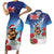 New Zealand Kiwi Christmas Couples Matching Short Sleeve Bodycon Dress and Hawaiian Shirt Xmas Vibe