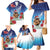 New Zealand Kiwi Christmas Family Matching Mermaid Dress and Hawaiian Shirt Xmas Vibe