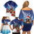 New Zealand Kiwi Christmas Family Matching Off Shoulder Short Dress and Hawaiian Shirt Xmas Vibe