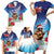 New Zealand Kiwi Christmas Family Matching Short Sleeve Bodycon Dress and Hawaiian Shirt Xmas Vibe