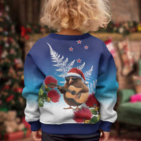 New Zealand Kiwi Christmas Kid Ugly Christmas Sweater Xmas Vibe