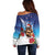 New Zealand Kiwi Christmas Off Shoulder Sweater Xmas Vibe