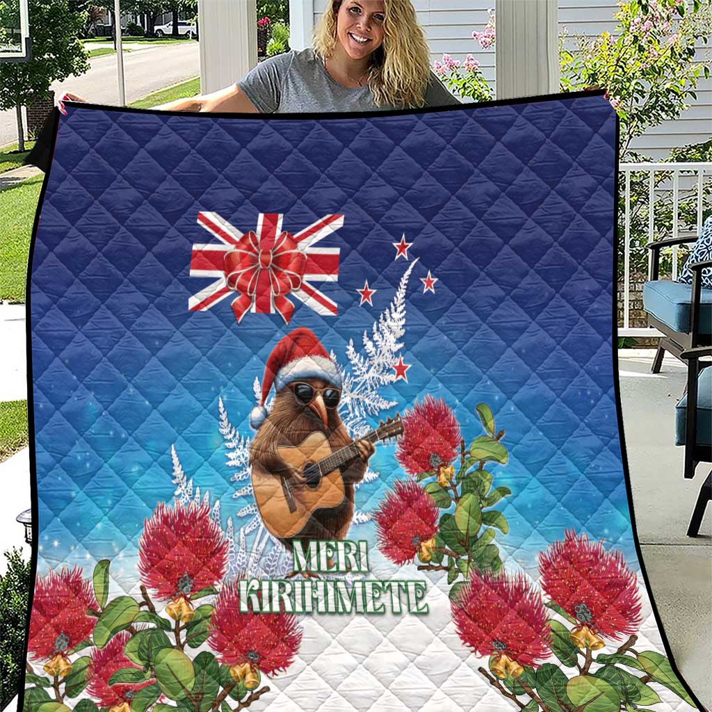 New Zealand Kiwi Christmas Quilt Xmas Vibe