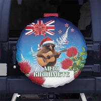 New Zealand Kiwi Christmas Spare Tire Cover Xmas Vibe LT05 - Polynesian Pride