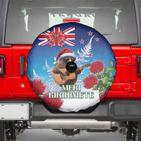 New Zealand Kiwi Christmas Spare Tire Cover Xmas Vibe LT05 - Polynesian Pride