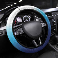 New Zealand Kiwi Christmas Steering Wheel Cover Xmas Vibe LT05 Universal Fit Blue - Polynesian Pride