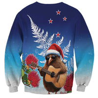 New Zealand Kiwi Christmas Sweatshirt Xmas Vibe LT05 - Polynesian Pride