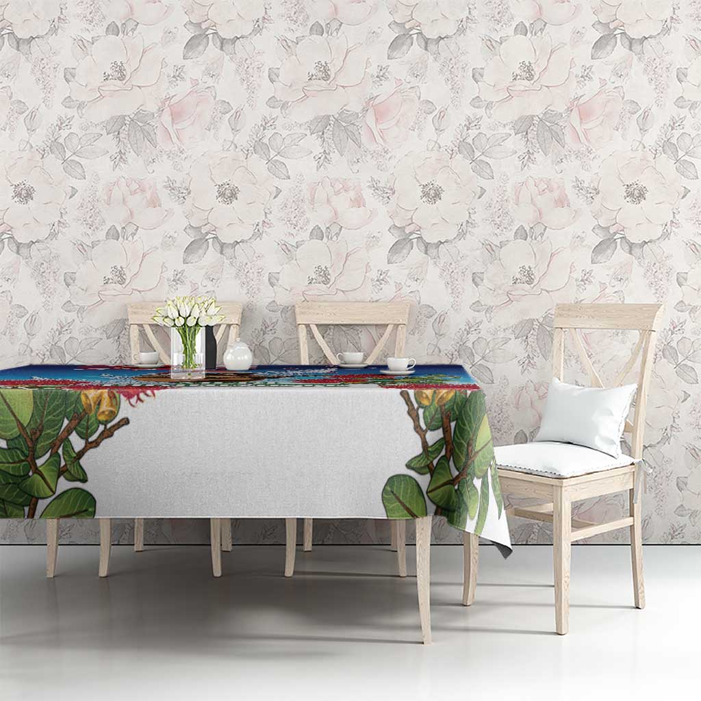 New Zealand Kiwi Christmas Tablecloth Xmas Vibe