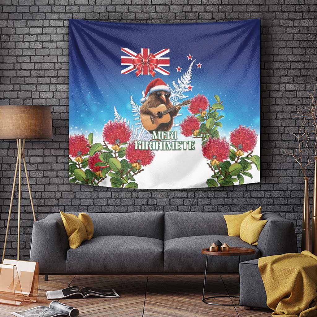 New Zealand Kiwi Christmas Tapestry Xmas Vibe