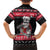 New Zealand Santa Tiki Christmas Kid Hawaiian Shirt Meri Kirihimete