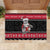 New Zealand Santa Tiki Christmas Rubber Doormat Meri Kirihimete