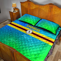 Solomon Islands Choiseul Province Day Quilt Bed Set Sea Turtle Tribal Pattern LT05 - Polynesian Pride