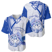 Personalised Northern Mariana Islands Commonwealth Day Baseball Jersey Simple Style LT05 - Polynesian Pride
