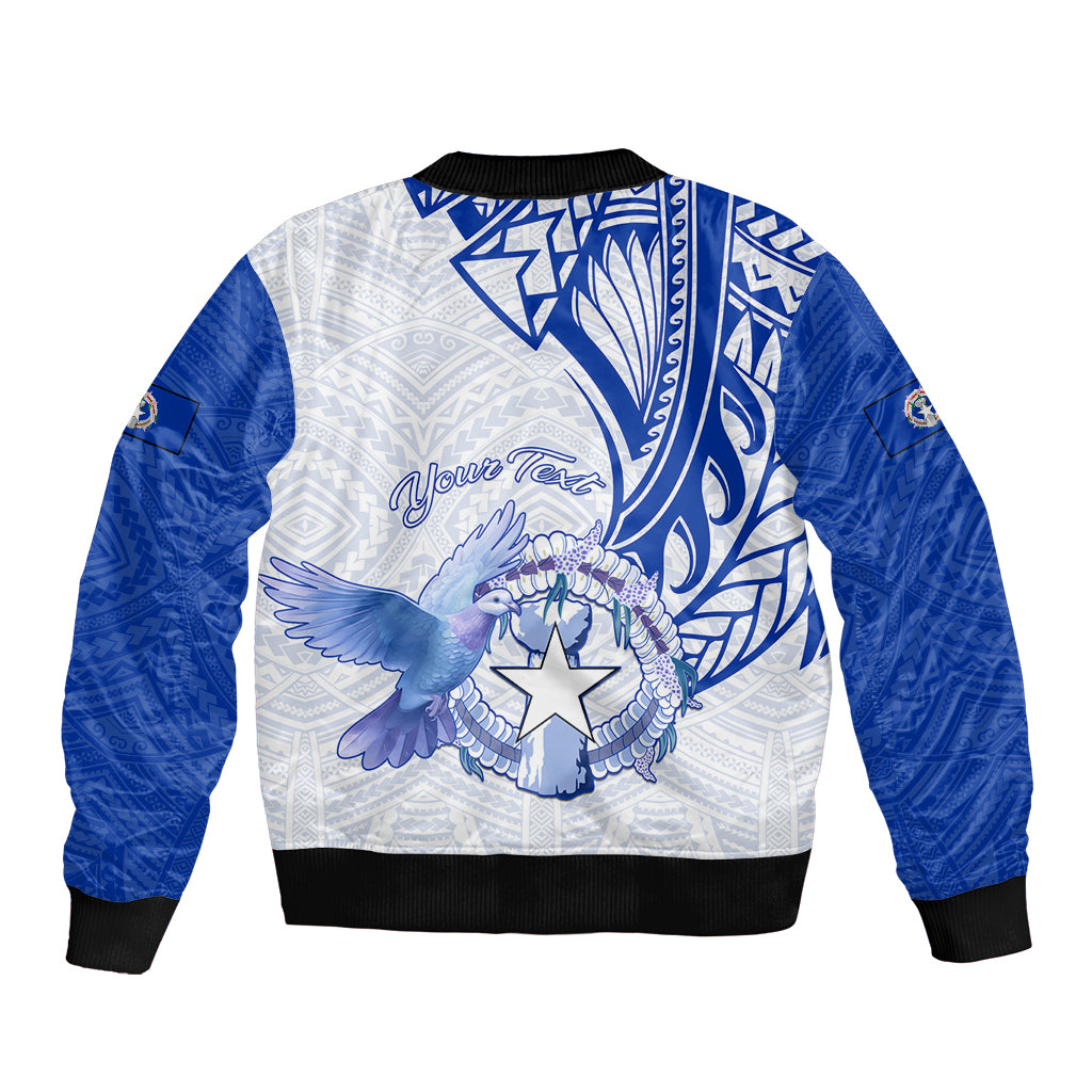 Personalised Northern Mariana Islands Commonwealth Day Bomber Jacket Simple Style LT05 - Polynesian Pride