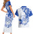 Personalised Northern Mariana Islands Commonwealth Day Couples Matching Short Sleeve Bodycon Dress and Hawaiian Shirt Simple Style LT05 - Polynesian Pride