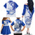 Personalised Northern Mariana Islands Commonwealth Day Family Matching Off Shoulder Long Sleeve Dress and Hawaiian Shirt Simple Style LT05 - Polynesian Pride