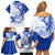 Personalised Northern Mariana Islands Commonwealth Day Family Matching Off Shoulder Short Dress and Hawaiian Shirt Simple Style LT05 - Polynesian Pride