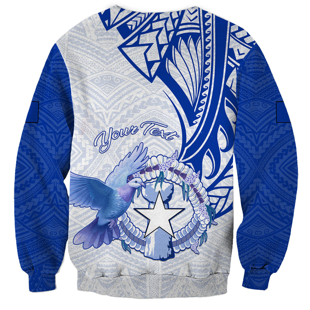Personalised Northern Mariana Islands Commonwealth Day Sweatshirt Simple Style LT05 - Polynesian Pride