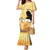 Happy Good Friday Family Matching Mermaid Dress and Hawaiian Shirt God Will Bless You LT05 Mom's Dress Gold - Polynesian Pride