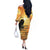 Happy Good Friday Off The Shoulder Long Sleeve Dress God Will Bless You LT05 - Polynesian Pride