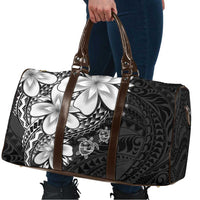 Polynesia Romantic Valentine Travel Bag Sea Turtle Couple With Black Plumeria LT05 - Polynesian Pride