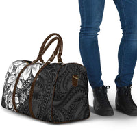 Polynesia Romantic Valentine Travel Bag Sea Turtle Couple With Black Plumeria LT05 - Polynesian Pride