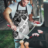 Polynesia Romantic Valentine Apron Sea Turtle Couple With White Plumeria LT05 - Polynesian Pride