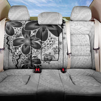 Polynesia Romantic Valentine Back Car Seat Cover Sea Turtle Couple With White Plumeria LT05 One Size White - Polynesian Pride
