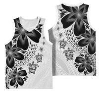 Polynesia Romantic Valentine Basketball Jersey Sea Turtle Couple With White Plumeria LT05 - Polynesian Pride