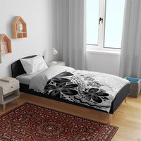 Polynesia Romantic Valentine Bedding Set Sea Turtle Couple With White Plumeria LT05 - Polynesian Pride