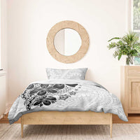 Polynesia Romantic Valentine Bedding Set Sea Turtle Couple With White Plumeria LT05 - Polynesian Pride