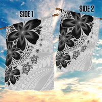 Polynesia Romantic Valentine Garden Flag Sea Turtle Couple With White Plumeria LT05 - Polynesian Pride
