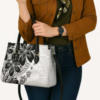 Polynesia Romantic Valentine Leather Bag Sea Turtle Couple With White Plumeria LT05 - Polynesian Pride